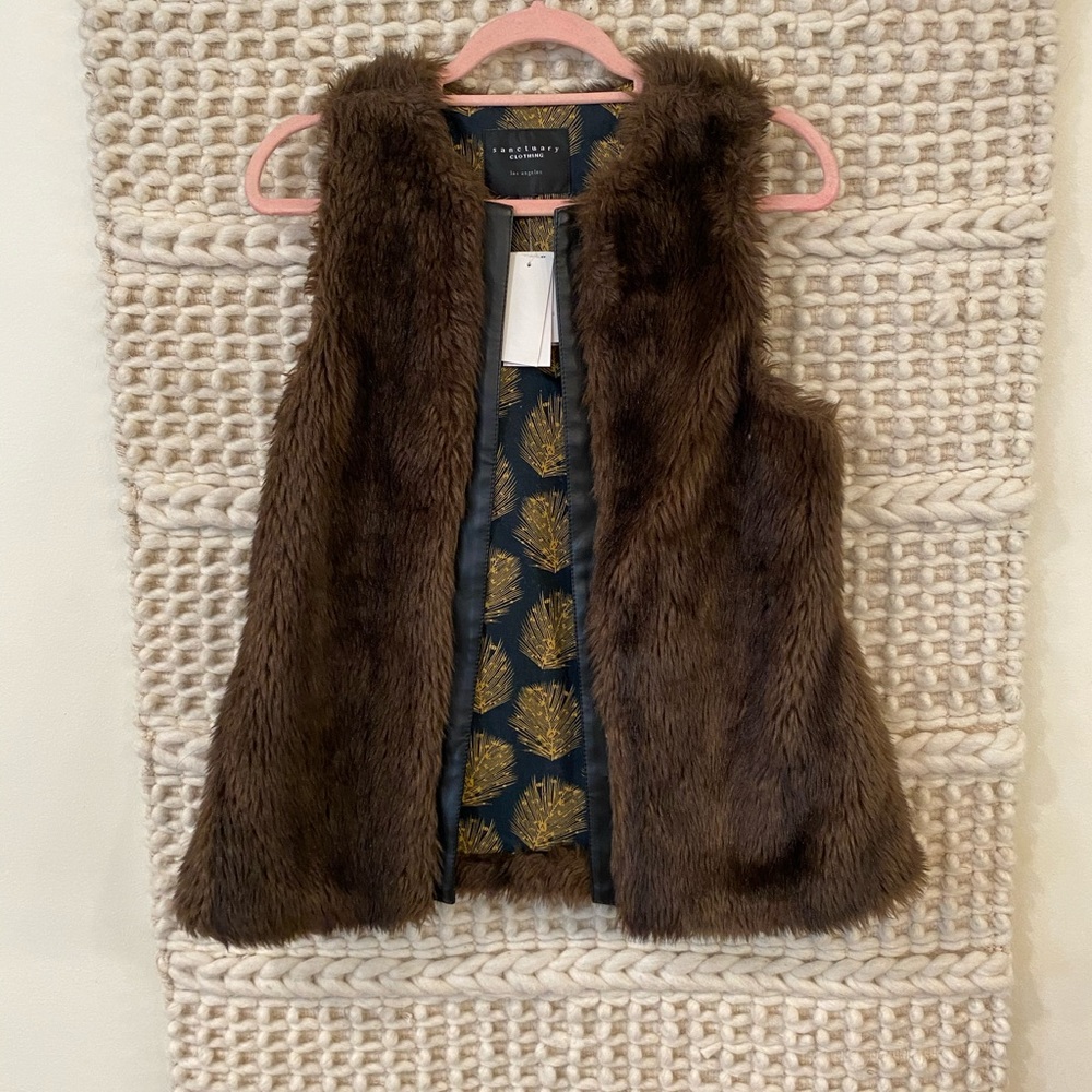 Faux Fur Vest - sanctuary